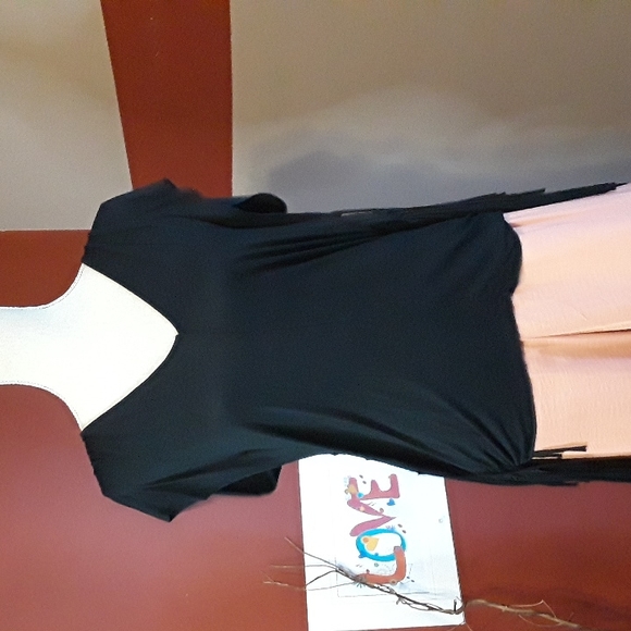 Frilled black Top - Picture 3 of 12